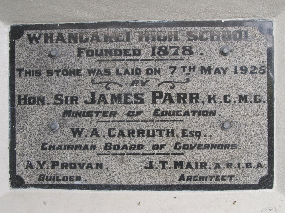 1925 Plaque
