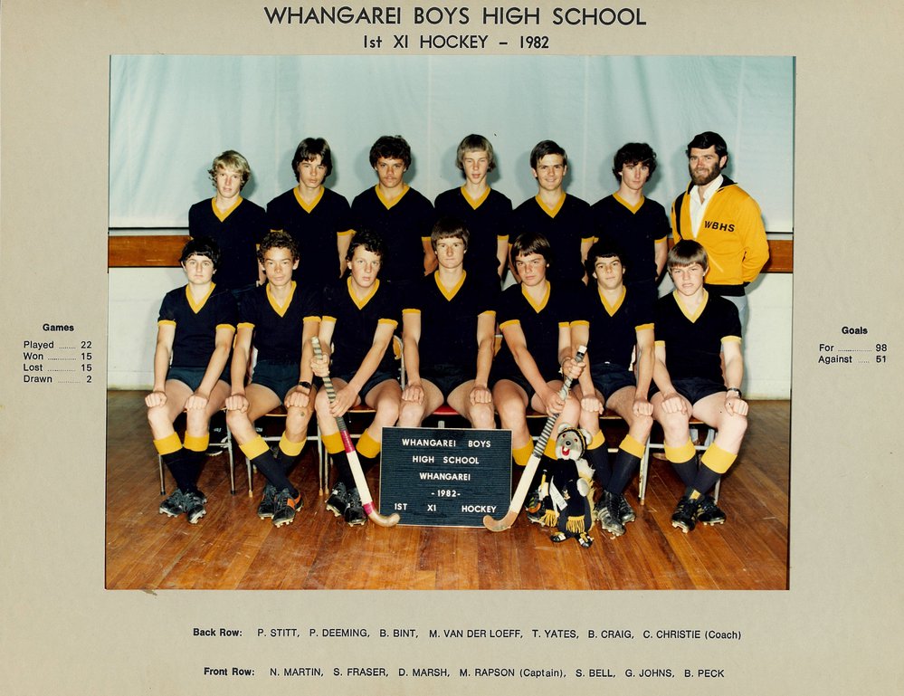 1982 Hockey 1st XI