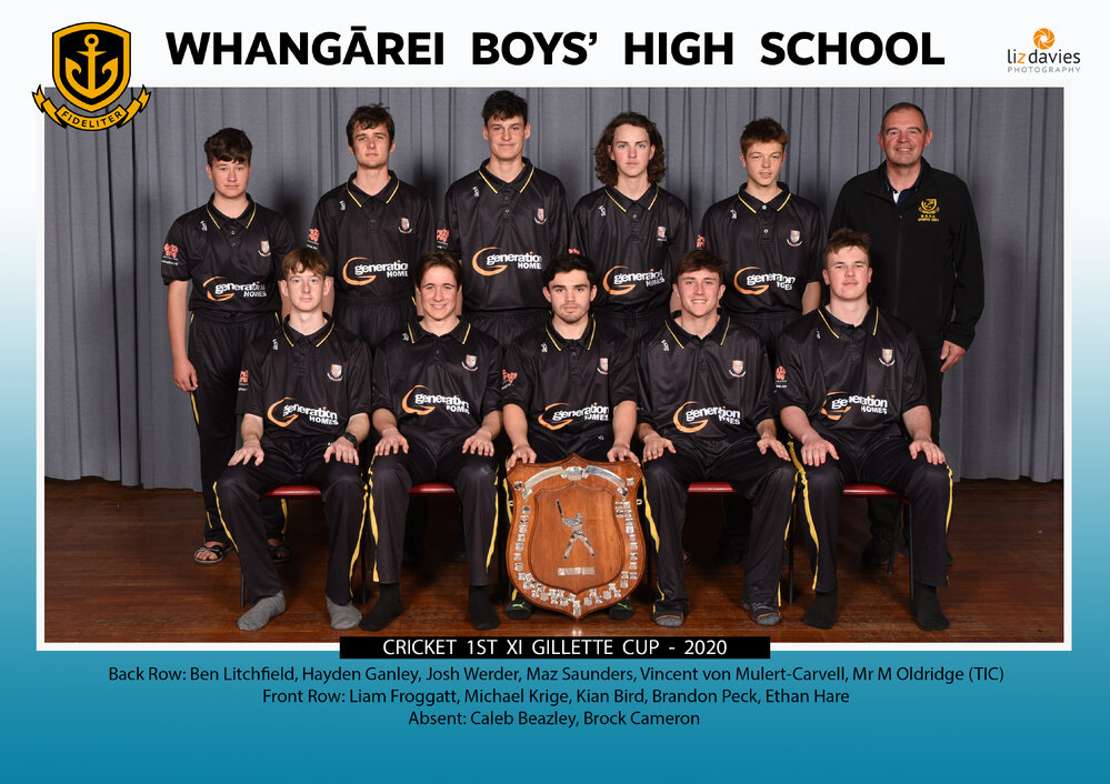 2020 Cricket 1st XI Gillette Cup