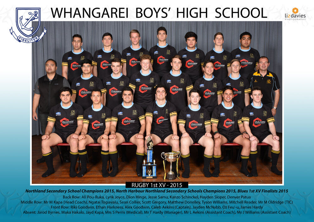 2015 Rugby 1st XV