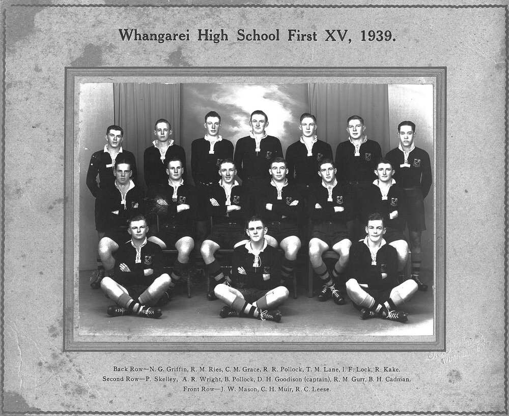 1939 Rugby 1st XV