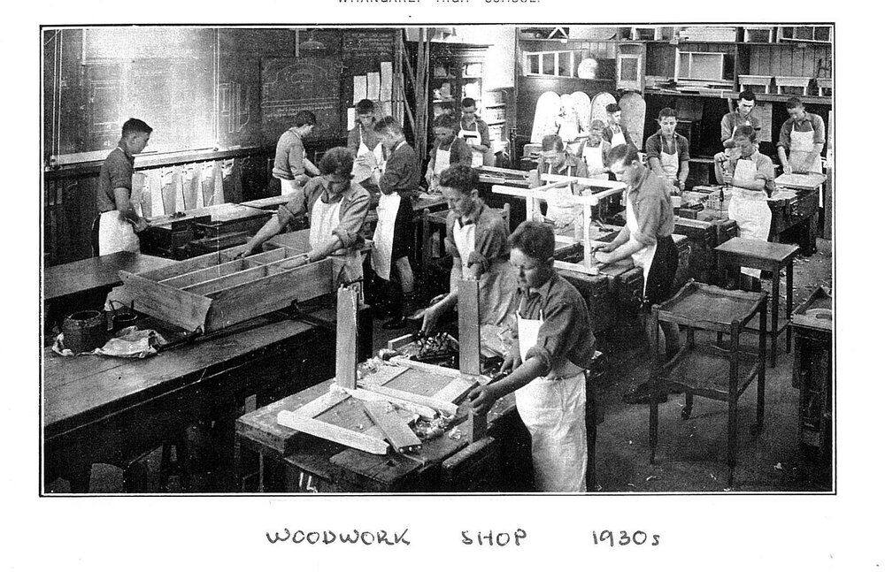 1930s Woodwork shop