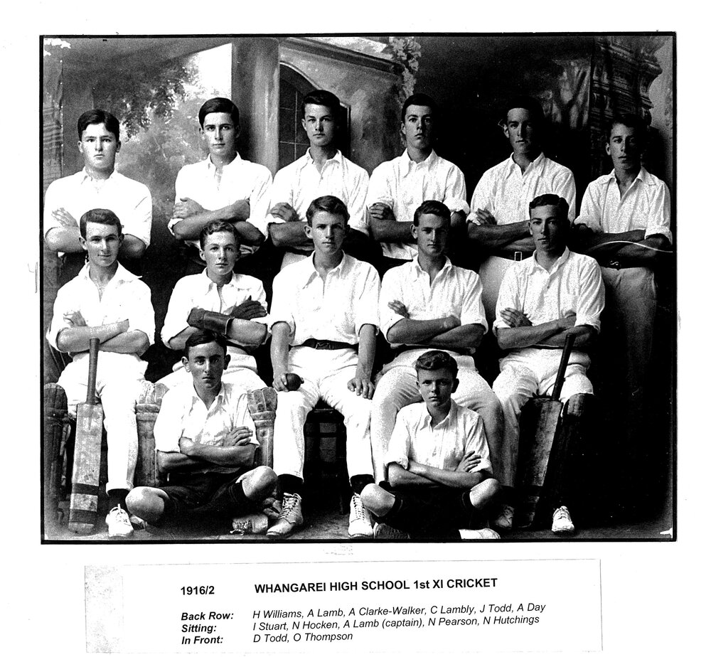 1916 Cricket 1st XI