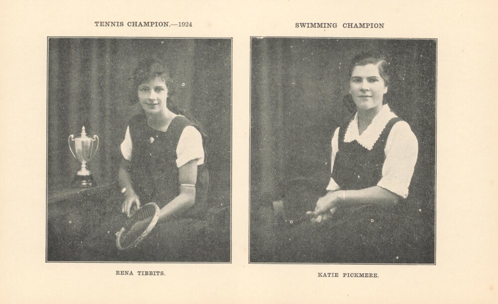 1924 Girls Tennis