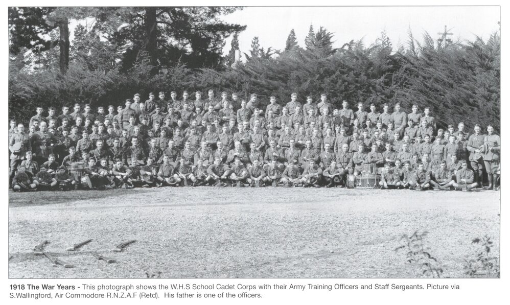 1918 WHS School Cadet Corps
