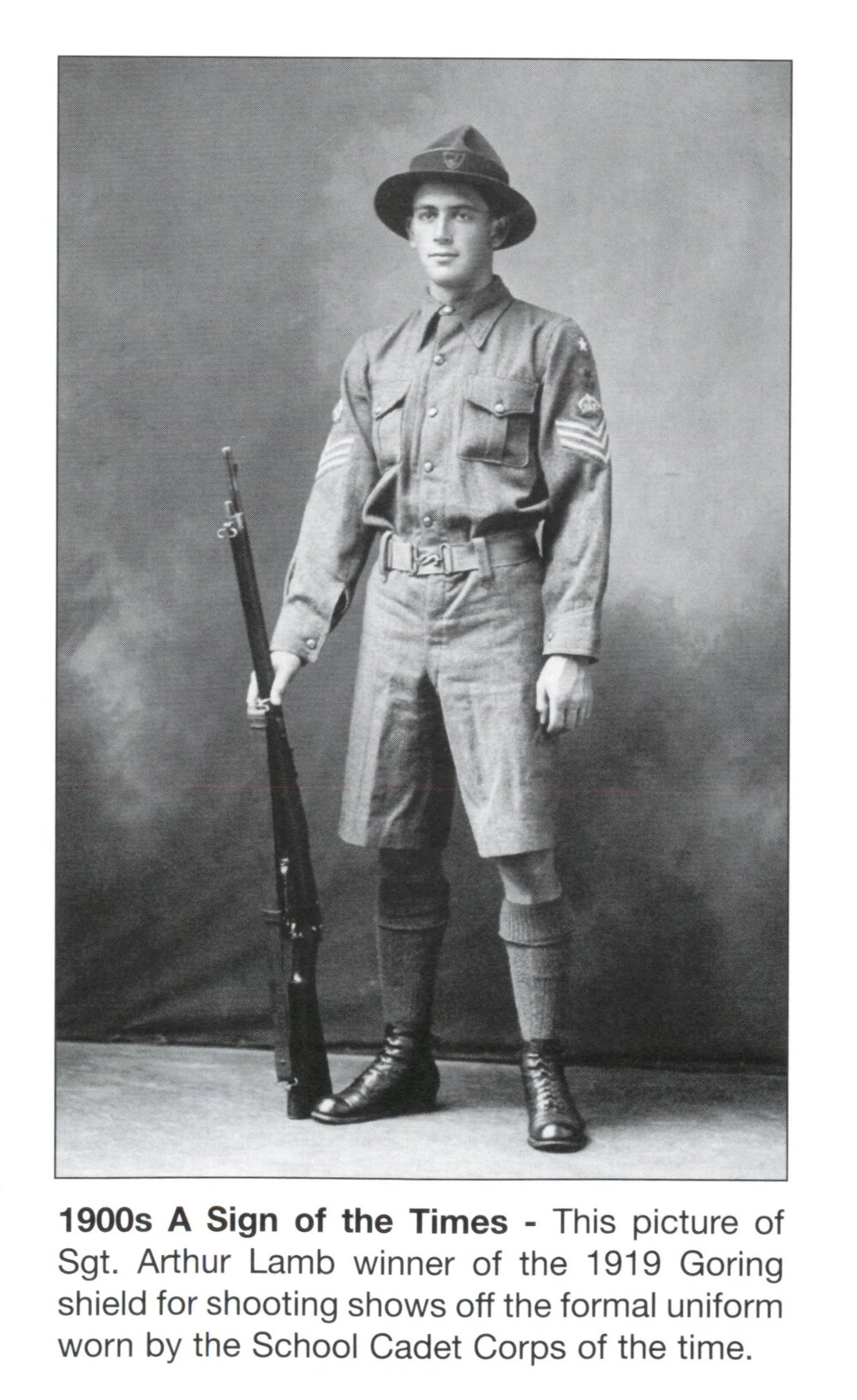 1900s Sgt. Arthur Lamb