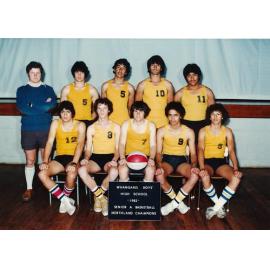 1982 Basketball Snr A