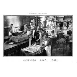 1930s Woodwork shop