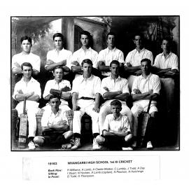 1916 Cricket 1st XI
