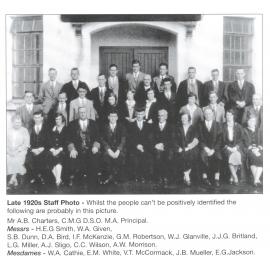 1920s Staff Photo