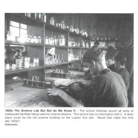 1920s Science Lab