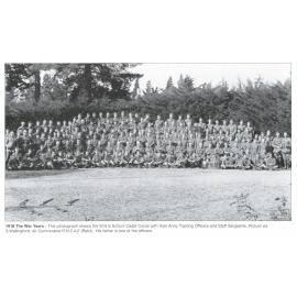 1918 WHS School Cadet Corps