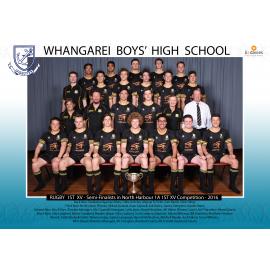 2016 Rugby 1st XV